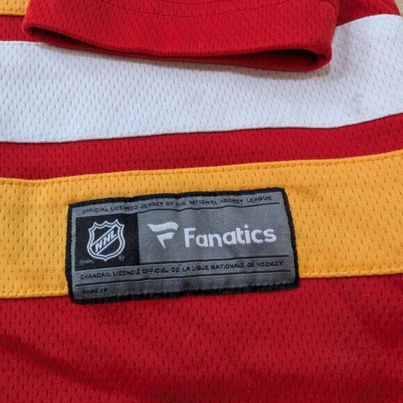 Calgary Flames Fanatics Retro Jersey #19 Tkachuk Women Size Large - Picture 2 of 8